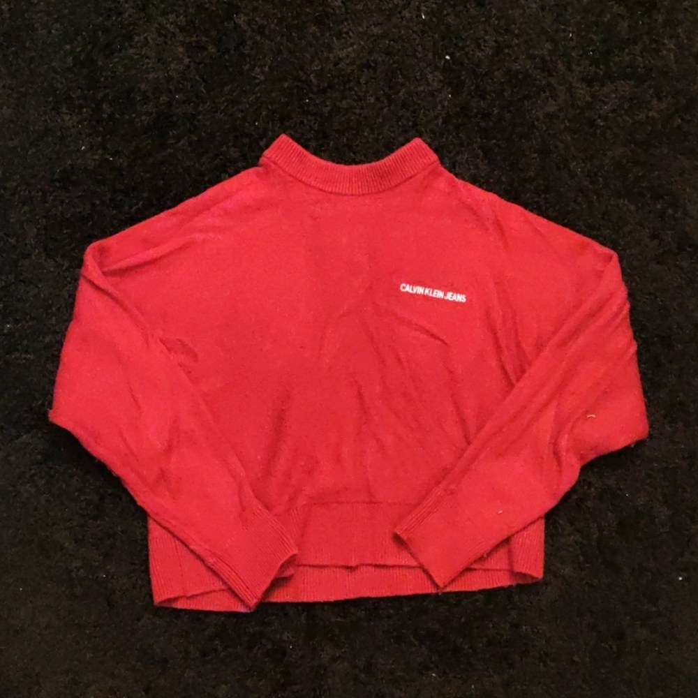 Calvin Klein Soft Cropped Sweater
